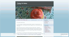 Desktop Screenshot of chateaudegateau.wordpress.com