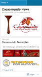 Mobile Screenshot of cacaomundo.wordpress.com