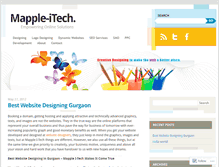 Tablet Screenshot of mappleitech.wordpress.com