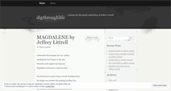 Desktop Screenshot of digthroughlife.wordpress.com