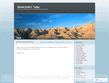 Tablet Screenshot of nc1today.wordpress.com