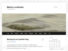 Tablet Screenshot of martinlundholm.wordpress.com