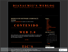 Tablet Screenshot of dianacm22.wordpress.com