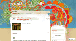 Desktop Screenshot of anightinwithnelly.wordpress.com