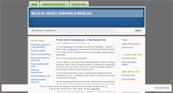 Desktop Screenshot of namibiasafari.wordpress.com