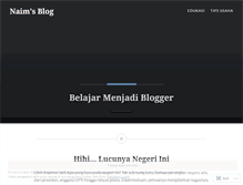 Tablet Screenshot of naimdragon.wordpress.com