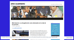 Desktop Screenshot of erikguerrero1604.wordpress.com