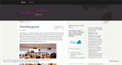 Desktop Screenshot of idaripley.wordpress.com