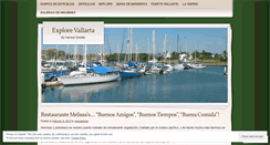 Desktop Screenshot of explorevallarta.wordpress.com