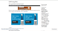 Desktop Screenshot of ldsym.wordpress.com