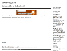 Tablet Screenshot of ldsym.wordpress.com