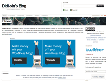 Tablet Screenshot of didisin.wordpress.com