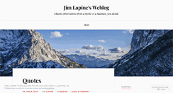 Desktop Screenshot of jlapine.wordpress.com