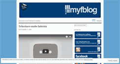 Desktop Screenshot of myfblog.wordpress.com
