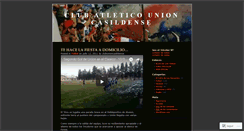 Desktop Screenshot of clubunioncasildense.wordpress.com