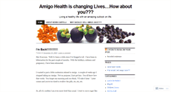 Desktop Screenshot of amigocartelli.wordpress.com