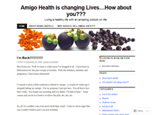 Tablet Screenshot of amigocartelli.wordpress.com
