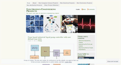 Desktop Screenshot of electronicsengineeringprojects.wordpress.com