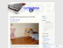 Tablet Screenshot of curhatbebas.wordpress.com