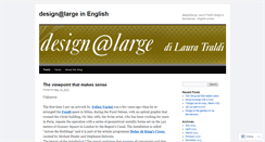 Desktop Screenshot of designatlargeinenglish.wordpress.com