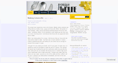 Desktop Screenshot of inspiredbywolfe.wordpress.com