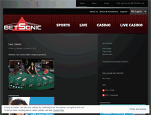 Tablet Screenshot of betsonic.wordpress.com