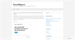 Desktop Screenshot of bccisraeltrip2012.wordpress.com