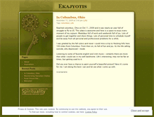 Tablet Screenshot of ekajyotis.wordpress.com