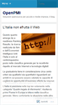 Mobile Screenshot of openpmi.wordpress.com