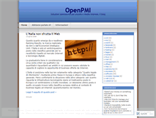 Tablet Screenshot of openpmi.wordpress.com