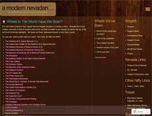 Tablet Screenshot of modernnevadan.wordpress.com