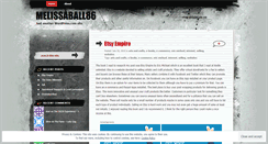 Desktop Screenshot of melissaball86.wordpress.com