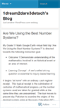 Mobile Screenshot of 1dream2dare3detach.wordpress.com