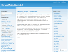Tablet Screenshot of chiwasmediawatch.wordpress.com