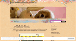 Desktop Screenshot of jessiewessierabbit.wordpress.com