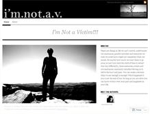 Tablet Screenshot of imnotav.wordpress.com