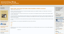 Desktop Screenshot of alearning.wordpress.com