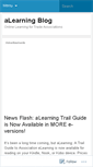 Mobile Screenshot of alearning.wordpress.com