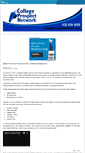 Mobile Screenshot of collegeprospectnetwork.wordpress.com