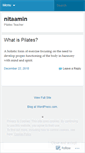 Mobile Screenshot of nitaamin.wordpress.com