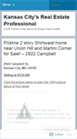 Mobile Screenshot of kcrealestatepro.wordpress.com