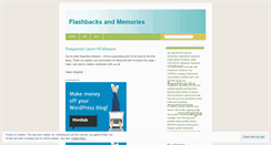 Desktop Screenshot of flashbacksandmemories.wordpress.com