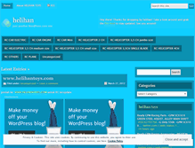 Tablet Screenshot of helihan.wordpress.com