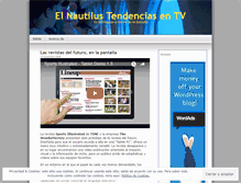 Tablet Screenshot of elnautilus.wordpress.com