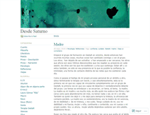 Tablet Screenshot of desdesaturno.wordpress.com