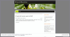 Desktop Screenshot of blackmamba.wordpress.com