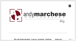 Desktop Screenshot of andymarchese.wordpress.com