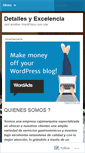 Mobile Screenshot of detallesyexcelencia.wordpress.com