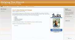 Desktop Screenshot of helpingthechurch.wordpress.com