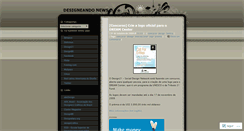 Desktop Screenshot of designeandonews.wordpress.com